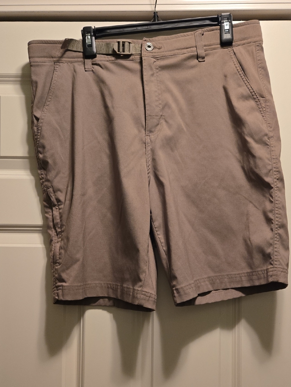 Gerry Weber Taupe Flat-Front Men's Shorts